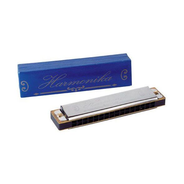 Goki Metalowa harmonijka ustna, instrument muzyczny (Goki-UC 072)