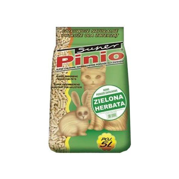 Żwirek dla kota Super Pinio Zielona herbata 5 l