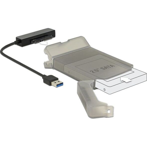 Kieszeń Delock USB 3.0 > SATA 6 Gb/s 2.5" (62742)