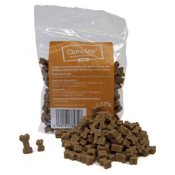 Chewies Kosteczki Jagnięce MINI 125g