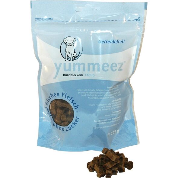 Yummeez Kosteczki Łososiowe 175g