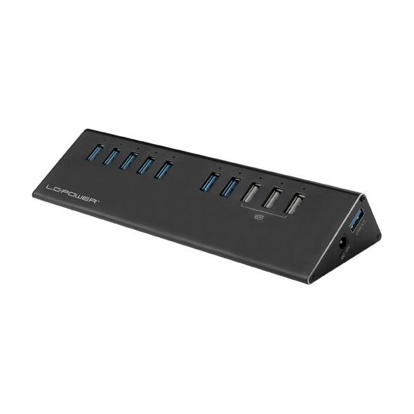HUB USB LC-Power 7x USB-A 3.0 (LC-HUB-ALU-2B-10)