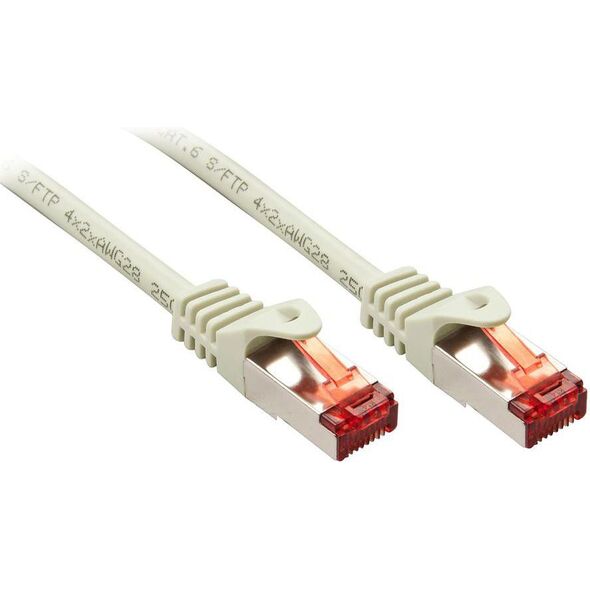 Lindy RJ-45/RJ-45 kat.6 Szary 1m (47342)
