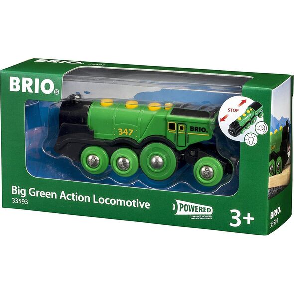 Brio Lokomotywa klasyczna zielona 2013 (33593)