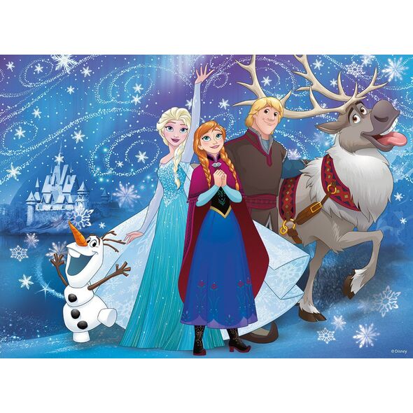 Ravensburger Puzzle Disney Frozen Glittery Snow 100 elementów (13610)