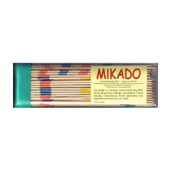 Piatnik Mikado. Bierki w saszetce