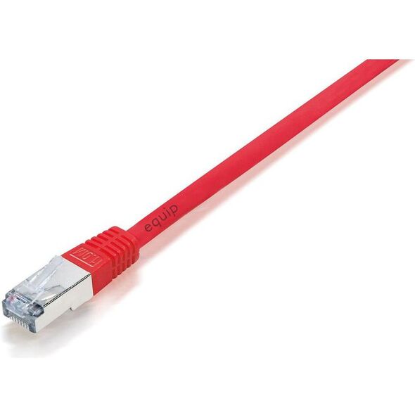 Equip RJ-45/RJ-45 kat.5e Czerwony 0.25m (225423)