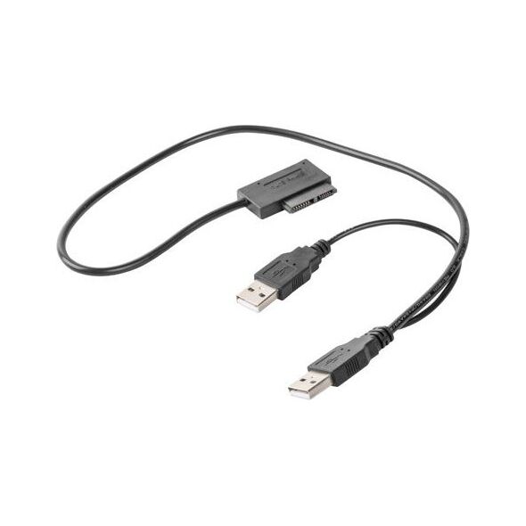 Kieszeń Gembird USB do Slim SATA SSD/DVD (A-USATA-01)