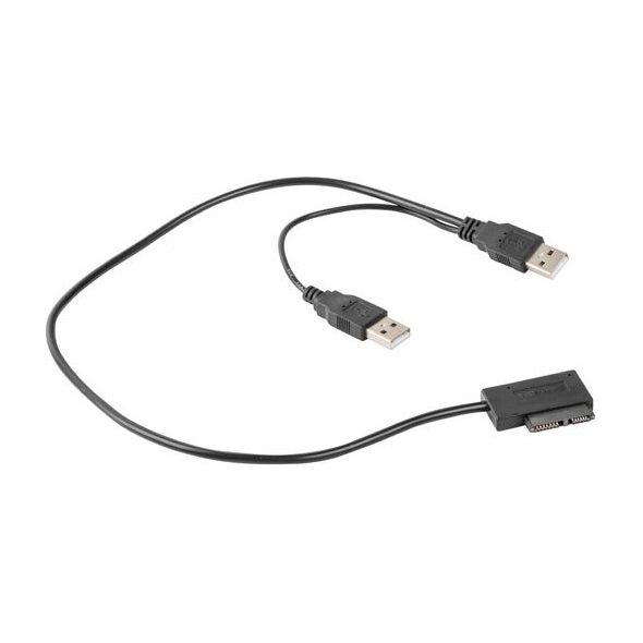 Kieszeń Gembird USB do Slim SATA SSD/DVD (A-USATA-01)