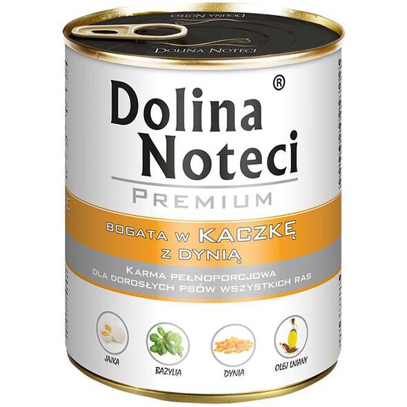 Dolina Noteci Premium bogata w kaczkę z dynią 800 g