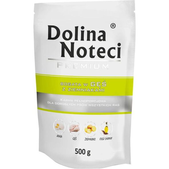 Dolina Noteci Premium bogata w gęś z ziemniakami 500 g