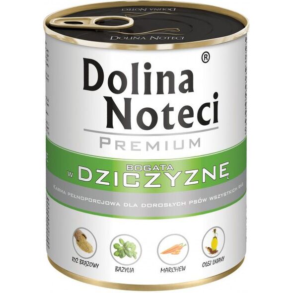 Dolina Noteci Premium z dziczyzną 800g