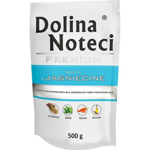 Dolina Noteci Premium z jagnięciną 500g