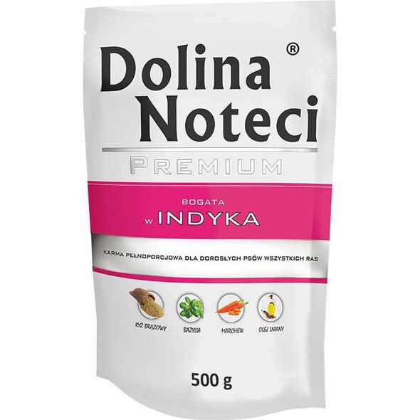 Dolina Noteci Premium z indykiem 500g