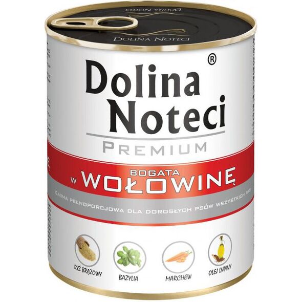 Dolina Noteci Premium z wołowiną 800g