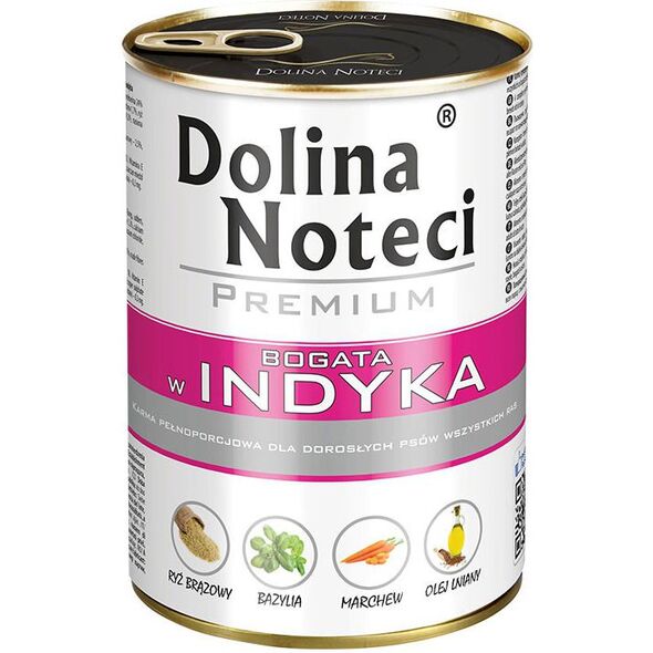 Dolina Noteci Premium z indykiem 400g