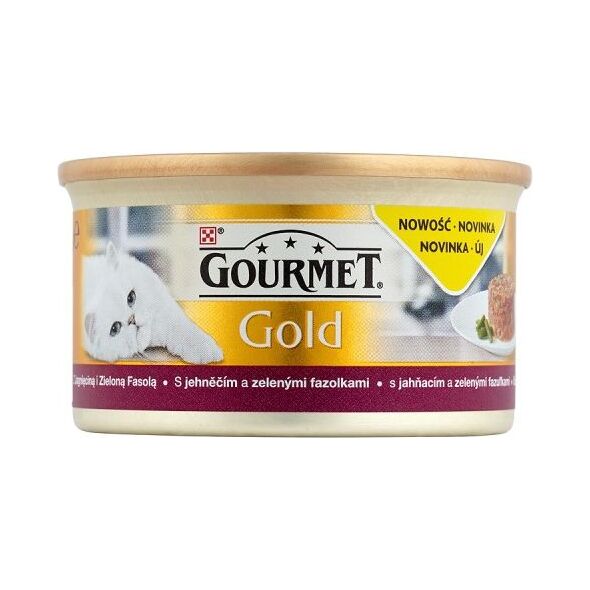 Gourmet Gold z jagnięciną i zieloną fasolą 85g