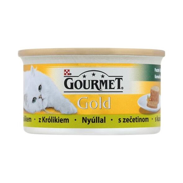 Gourmet Gold Pasztet z królikiem 85g