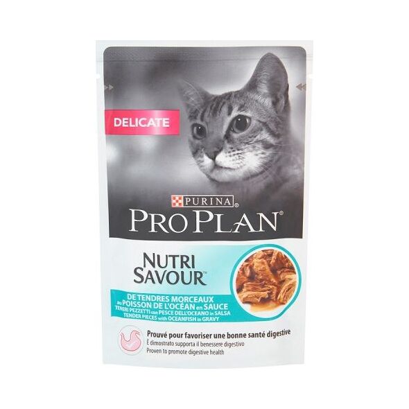 Purina Pro Plan Delicate Nutrisavour Ryba 85g