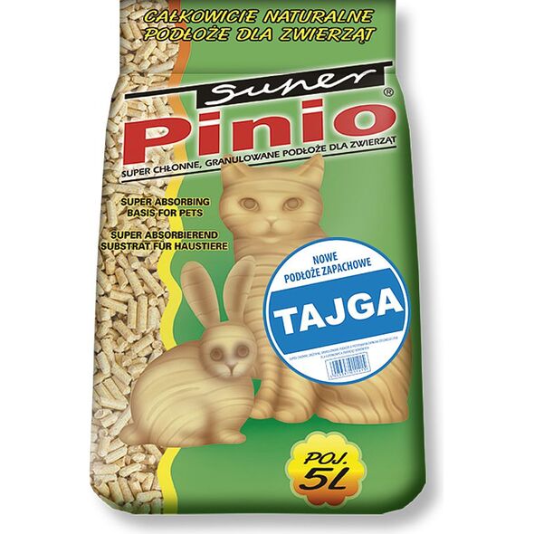 Żwirek dla kota Super Pinio Tajga 5 l