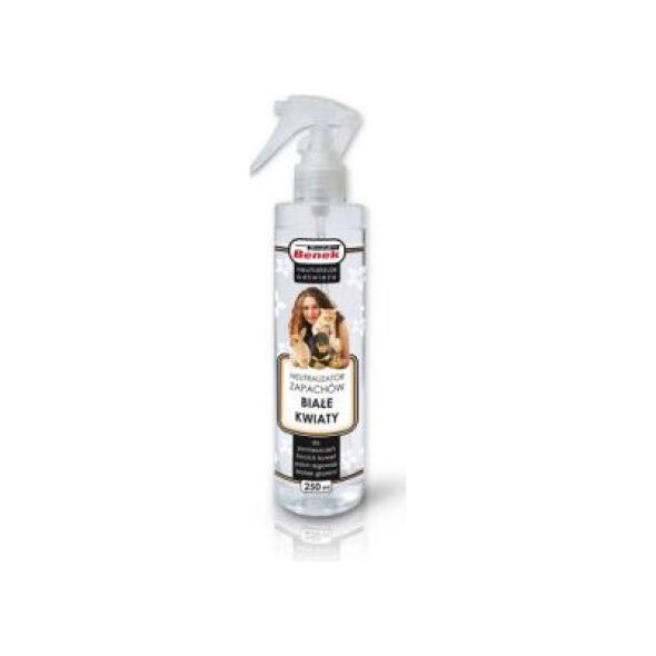 Super Benek Neutralizator zapachów Super Benek Białe Kwiaty - 250 ml