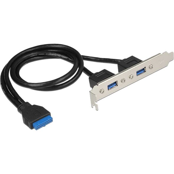 Delock Śledź z 2 portami USB 3.0 (84836)