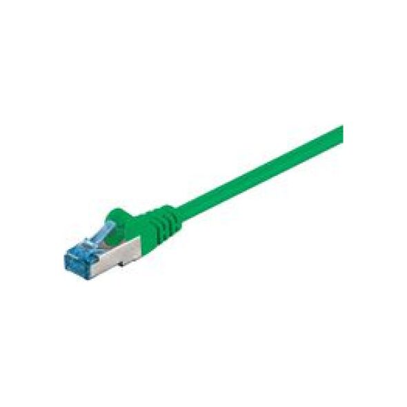 MicroConnect RJ-45/RJ-45 kat.6a S/FTP Zielony 0.25m (SFTP6A0025G)