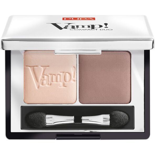 Pupa Vamp! Compact Duo Eyeshadow podwójne cienie do powiek 005 Milk Chocolate 2,2g