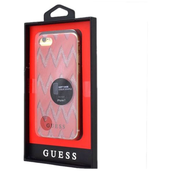 Guess do iPhone 7 Czerwone (BRA004632)