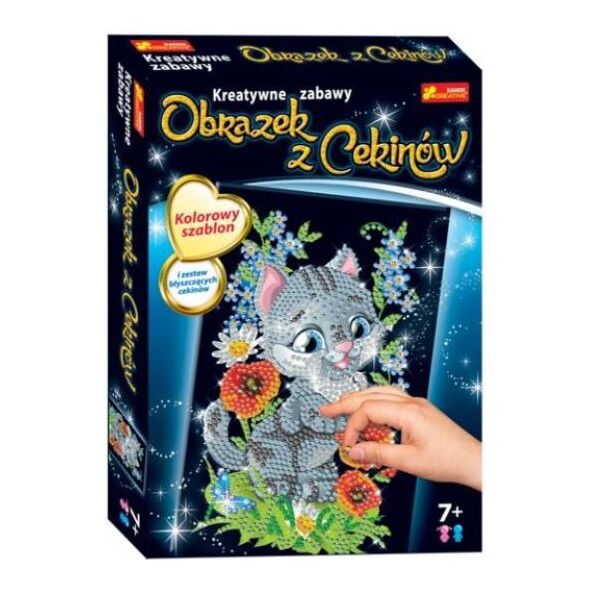 Ranok Obrazek z Cekinów. Kotek (181664)
