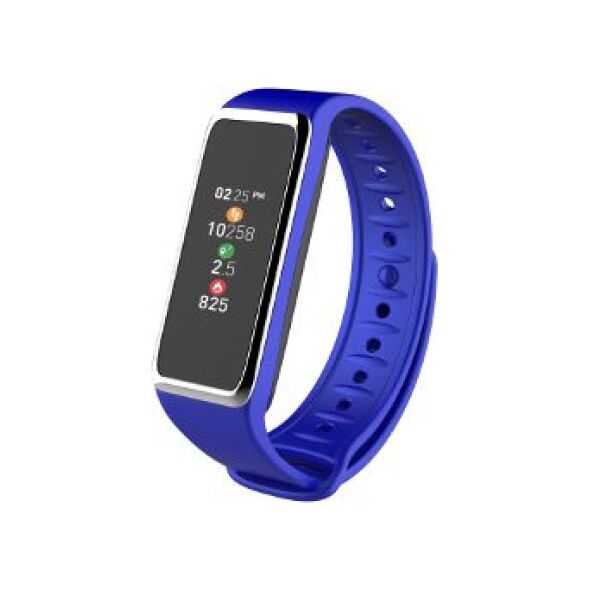 Smartband MyKronoz MYKRONOZ opaska ZeFit3 HR niebieski/srebrny - ZEGATMYKLFR3BES1