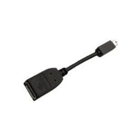 Kabel PNY DisplayPort Mini - DisplayPort 0.15m czarny (QSP-MINIDP/DP)