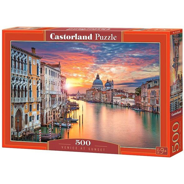 Castorland 500 Elementów, Zachód słońca w Wenecji (52479)