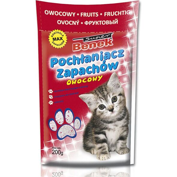 Super Benek Pochłanaicz zapachów Super Benek Owocowy - 200g