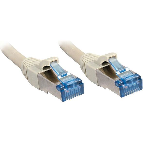 Lindy RJ-45/RJ-45 kat.6a S/FTP Szary 3m (47135)