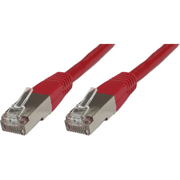 MicroConnect RJ-45/RJ-45 kat.6 S/FTP Czerwony 0.25m (SSTP60025R)