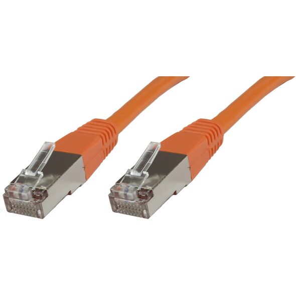 MicroConnect RJ-45/RJ-45 kat.6 S/FTP Pomarańczowy 0.5m (SSTP6005O)