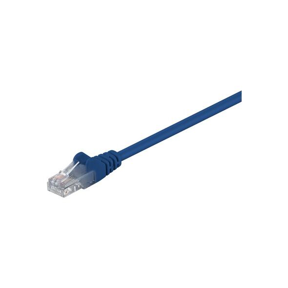 MicroConnect U/UTP CAT5e 0.25M Blue PVC - B-UTP50025B