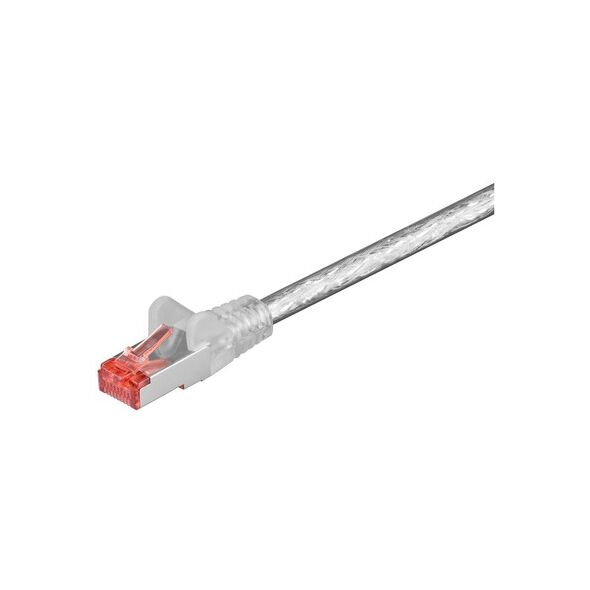 MicroConnect S/FTP CAT6 0.25m Transperant - SSTP60025T