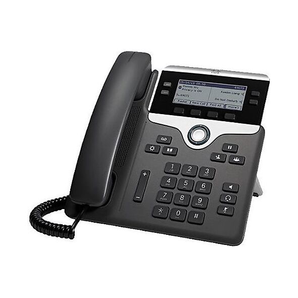 Telefon Cisco Cisco CP-7841-3PCC-K9=, VoIP telefon, 4line, 2x10/100/1000, displej, PoE
