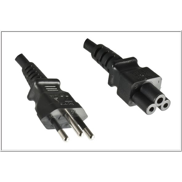 Kabel zasilający MicroConnect Power Cord Notebook 1.8m Black - PE010818BRAZIL
