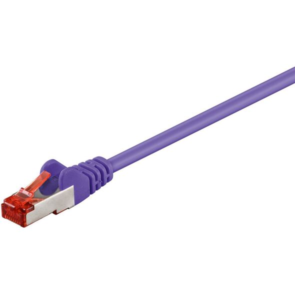MicroConnect RJ-45/RJ-45 kat.6 S/FTP Fioletowy 20m (SSTP620P)