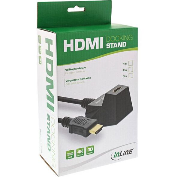 Kabel InLine HDMI - HDMI 5m czarny (17535S)