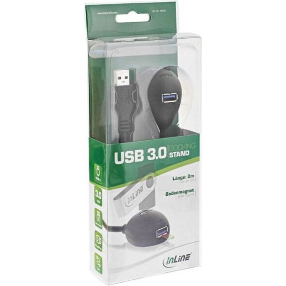 HUB USB InLine 2x USB-A 3.0 (35651)