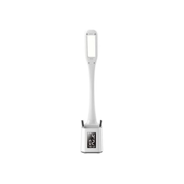 Lampka biurkowa Platinet biała  (43600)