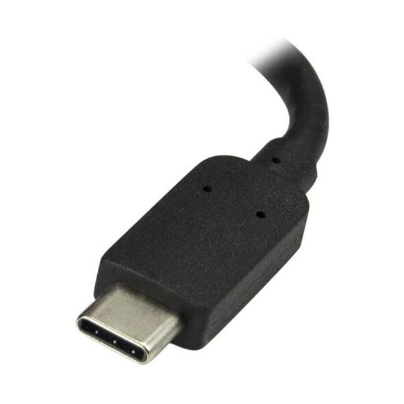 Adapter AV StarTech CDP2HDUCP USB-C - HDMI + USB-C Czarny  (CDP2HDUCP)