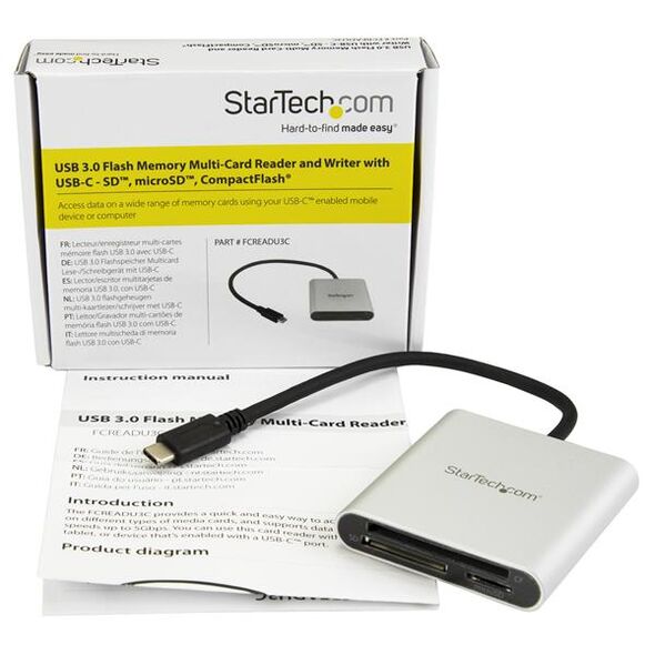 Czytnik StarTech USB-C (FCREADU3C)