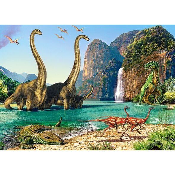Castorland Puzzle W świecie dinozaurów 60 elementów (229448)