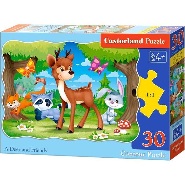 Castorland 30 el. Jelonek i przyjaciele (03570)