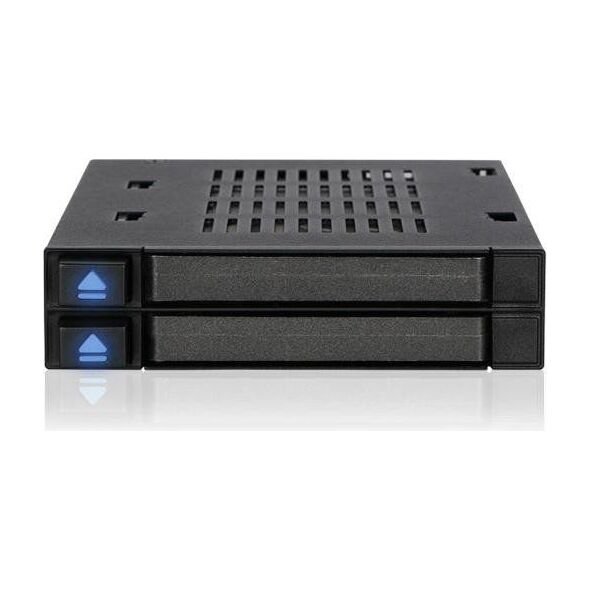 Kieszeń Icy Dock 2x 2.5" SATA/SAS Hotswap flexiDOCK (MB522SP-B)